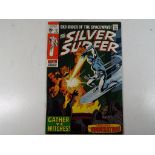 Comics - a Marvel Comics Group comic featuring The Silver Surfer, #12 Jan,