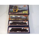 Model Railways - Bachmann OO gauge a good mixed lot to include coaches, wagons and DMU,