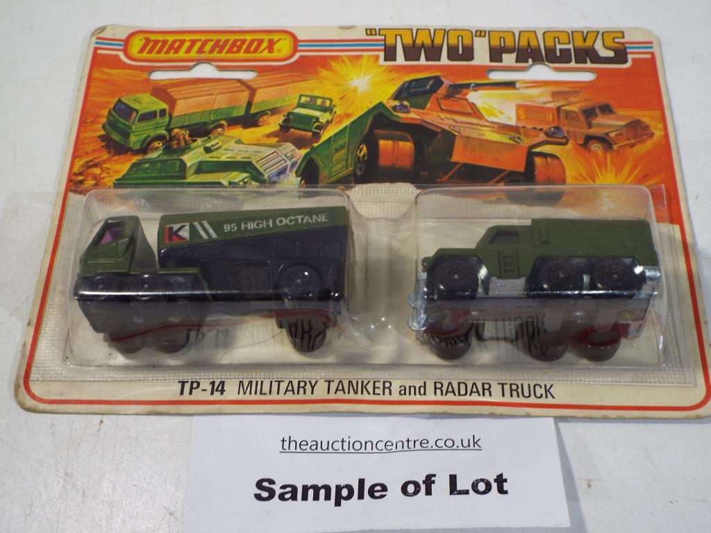 Matchbox - three two vehicle cast models comprising TP-12 Military Police and Field Car, - Image 4 of 5