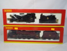 Model Railways - Hornby OO gauge two steam locomotives, comprising #R2262 4-6-2 Coronation Class,