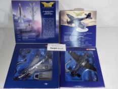 Model Airplanes - two diecast airplanes in original boxes, comprising AA32301 and AA32541,