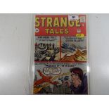 Comics - an MC comic entitled Strange Tales, #102, Approved by the Comics Code Authority,