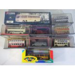 Corgi - a collection of nine Corgi Original Omnibus vehicles to include 42403 Bedford VAL Panorama