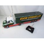 Eddie Stobart - a 1:18 scale remote control model truck with remote