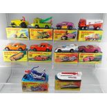 Matchbox - ten diecast vehicles from the 1970's to include #21 Rod Roller, #30 Beach Buggy,