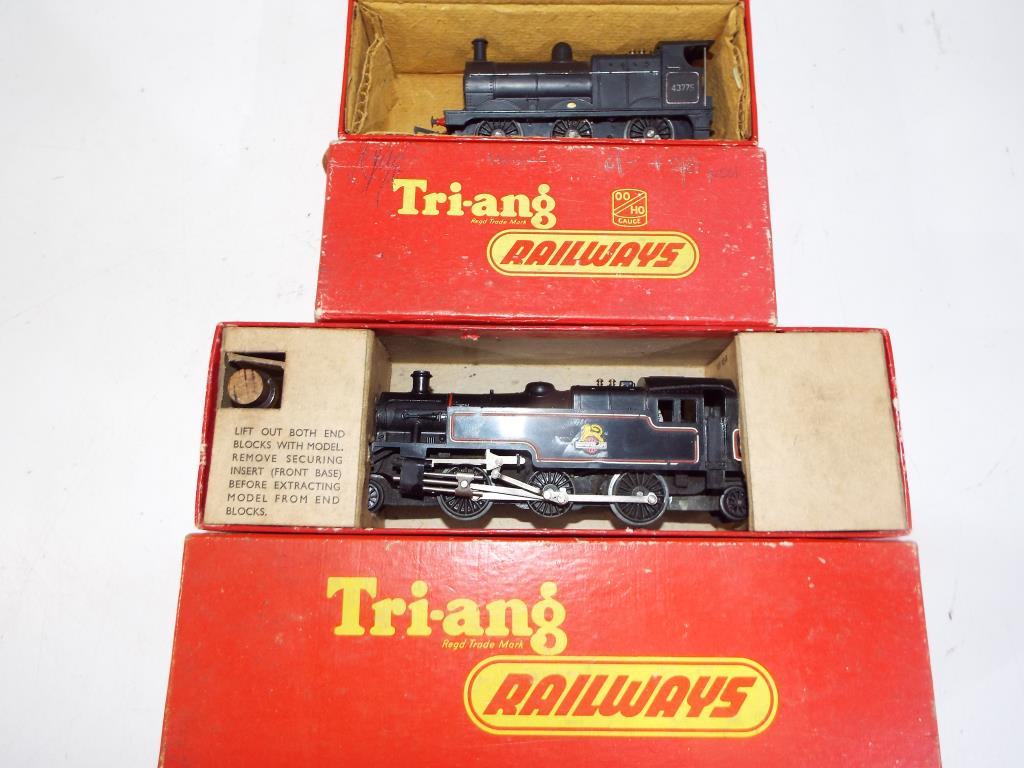 Hornby - Triang - a 2-6-2T tank locomotive,