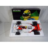 Minichamps - a 1:18 scale Ayrton Senna racing car collection by Minichamps,