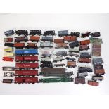 Model Railways - 48 wagons and eleven loose bodies all unboxed by Hornby, Mainline and Dapol,