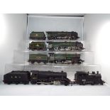 Model Railways - Hornby / Dublo five unboxed steam locomotives in playworn condition includes