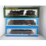 Model Railways - three OO gauge steam locomotives in original boxes comprising 54123-9 an 4F Fowler,