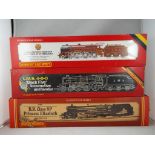 Model Railways - three OO gauge steam locomotives in original boxes comprising R357 a Patriot loco