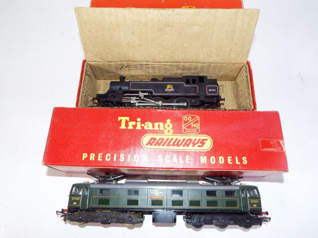 Hornby - Triang - a 2-6-2T tank locomotive,