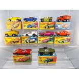 Matchbox - ten diecast vehicles from the 1970's to include #1 Mod Rod, #10 Piston Popper,