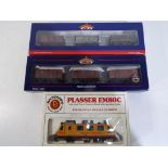 Bachmann - two OO gauge three-wagon sets,