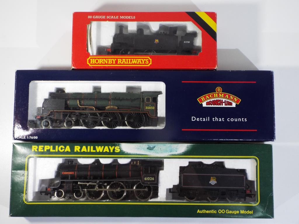 Model Railways - three steam locomotives in original boxes,