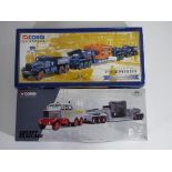 Diecast - two Corgi 1:50 scale trucks comprising 55201 Pickfords Diamond T Ballast and 17602