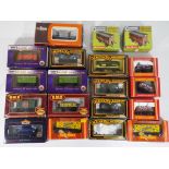 Model Railways - nineteen OO gauge wagons in original boxes by Hornby, Dapol, Bachmann and other,