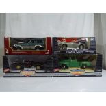 Diecast - four 1:18 scale diecast vehicles in original boxes by ERTL and Road Legends to include a