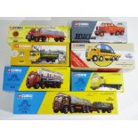 Diecast - seven 1:50 scale trucks by Corgi comprising #21501, #19901, #12501,