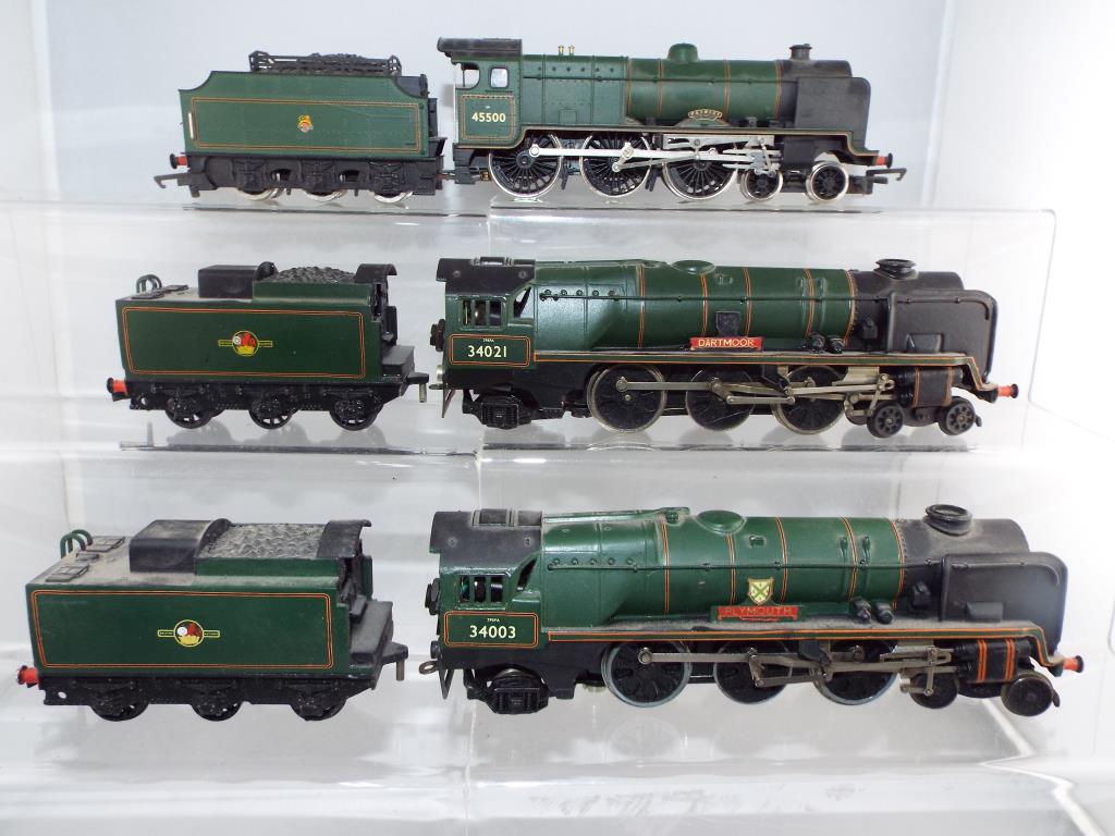 Model Railways - Hornby and other - three unboxed OO gauge steam locomotives,