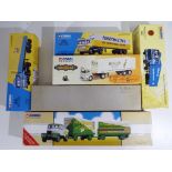 Diecast - six Corgi 1:50 scale trucks to include #27602 a Code 3 by Deals on Wheels with