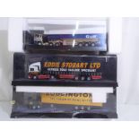 Diecast - three Corgi 1:50 scale trucks in original plastic cases comprising 75101, 75201 and 75202,