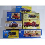 Diecast - seven 1:50 scale trucks by Corgi comprising #53601, #27501, #97932, #28101, #55901,