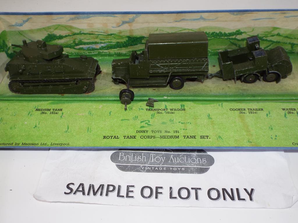 Diecast - a Dinky #151 Royal Tank Corps in original box, - Image 2 of 4