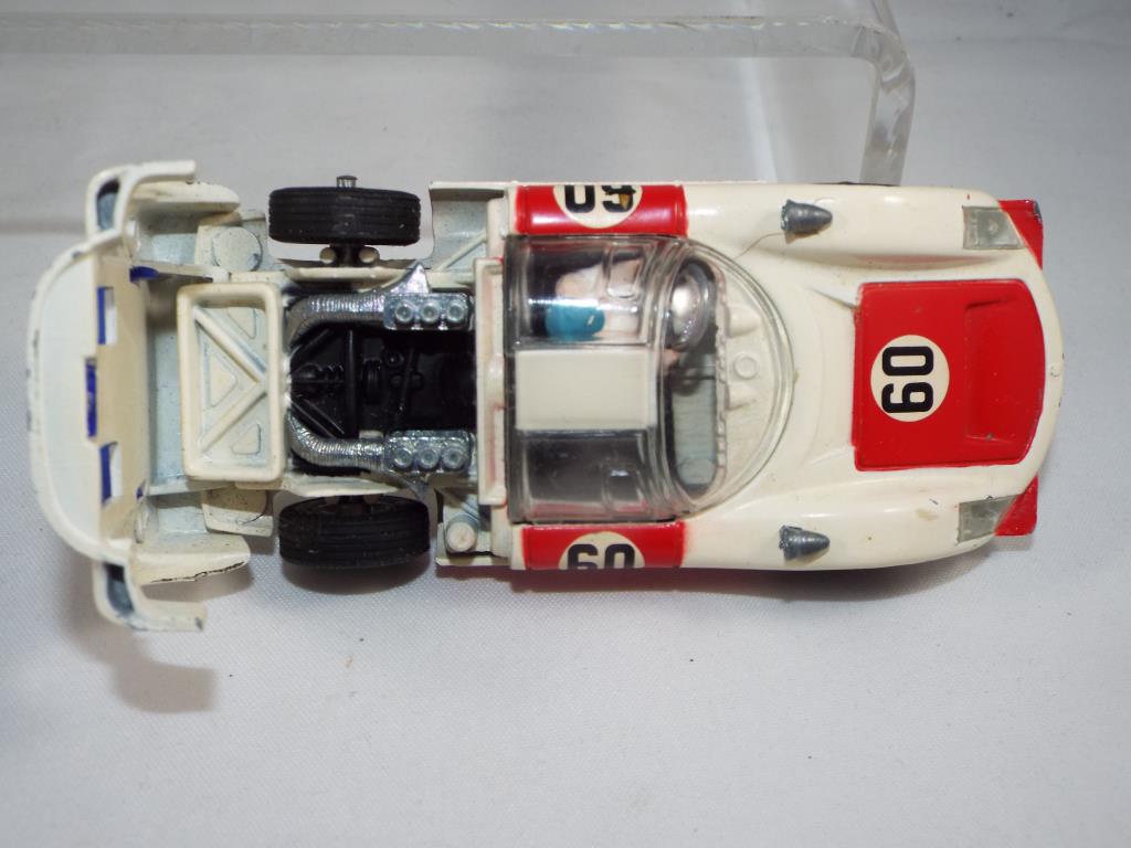 Corgi - #330 Porsch Carrera #6 in white with figure, - Image 4 of 5