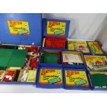 Bayko - six boxed sets comprising building set # 0 and five converting sets, 0x, two off 1x,