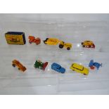 Matchbox by Lesney - eight diecast model motor vehicles of which model no 26 in original box,