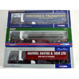 Diecast - three Corgi 1:50 scale trucks in original boxes comprising CC13108,