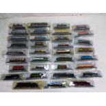 Model Railways - Del Prado - 34 boxed Del Prado static N gauge locos, lot include FS GR691,