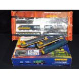 Model Railways - OO gauge Intercity 125 set by Hornby, Industrial Freight Set,