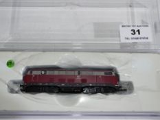 Trix Minitrix N gauge - a diesel locomotive DCC / SX # 12461, digital,