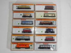 Model Railways - Arnould - twelve boxed items of N gauge rolling stock by Arnould, includes 4588,