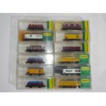 Model Railways - Minitrix - twelve boxed items of N gauge rolling stock by Minitrix, includes 3239,