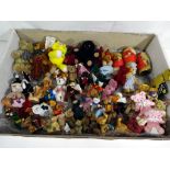 A collection of in excess of 50 quality miniature bears and soft toys,