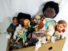A mixed lot of dolls to include International collector dolls,