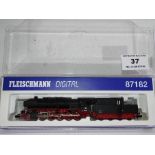Fleischmann Digital N gauge - a locomotive 2-10-0 with tender DCC decoder # 87182, d & s,