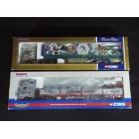 Diecast - two 1:50 scale trucks in original boxes, comprising CC12104 and CC12427,