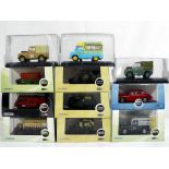 Diecast - eleven 1:76 scale and one 1:43 scale diecast by Oxford Diecast comprising LAN188018,