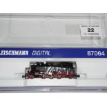Fleischmann Digital N gauge - a tank locomotive 2-6-2 with DCC decoder # 87064,