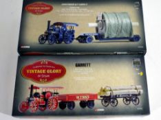 Diecast - two 1:50 scale by Corgi diecast traction engines comprising 80102 and 80305 items appear