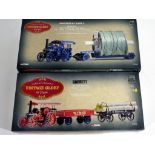 Diecast - two 1:50 scale by Corgi diecast traction engines comprising 80102 and 80305 items appear