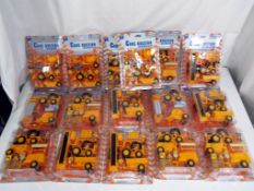 Plastic - NewRay - a collection of sixteen plastic 1:32 scale construction vehicles by NewRay,