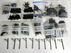 Model Railways - in excess of 80 of Red Line Mass by Tri-Ang with four unboxed locomotives,