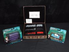 Diecast - Corgi - a collection of three diecast Harry Potter vehicles, including Hogwarts Express,
