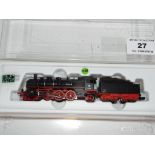 Trix Minitrix N gauge - a locomotive 4-6-2 with tender # 12474, digital,