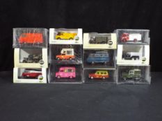 Diecast - twelve diecast vehicles by Oxford Diecast to include 76GG007, 76SP006,